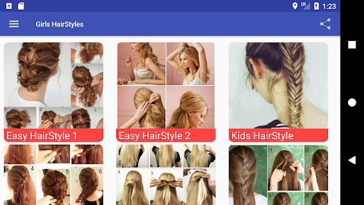 Girls HairStyles HD Steps - Apps on Google Play