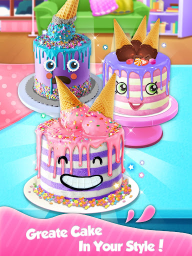 Ice Cream Cone Cake - Sweet Trendy Desserts screenshots 11