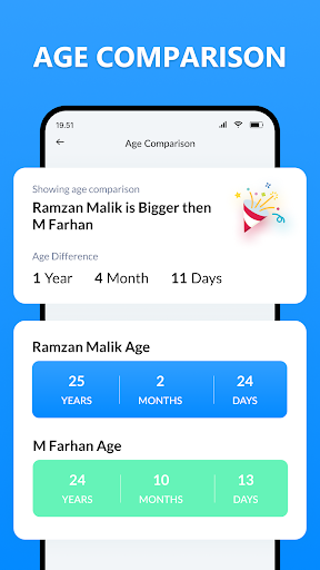 Screenshot of Age Calculator: Bday Countdown