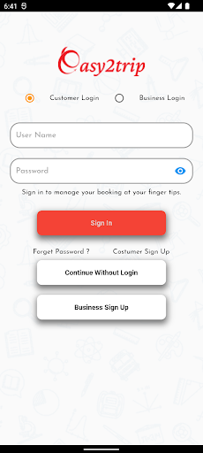 Android application easy2trip -Flights,Hotels & Ho screenshort