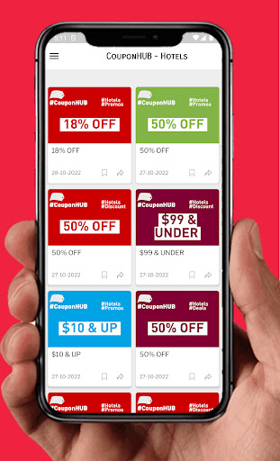 Android application Coupons for Hotels screenshort
