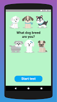 screenshot of What dog breed are you? Test