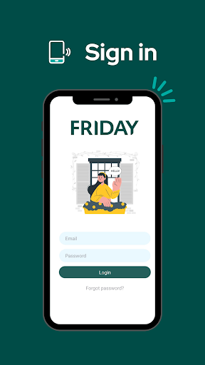 Android application Friday App screenshort