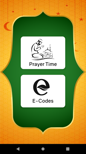 Android application Prayer Times & E-Codes screenshort