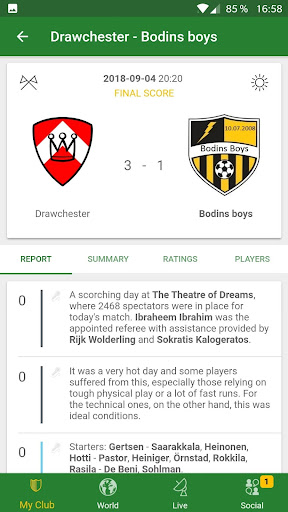 Télécharger Hattrick : Gestion de football APK MOD (Astuce) screenshots 5