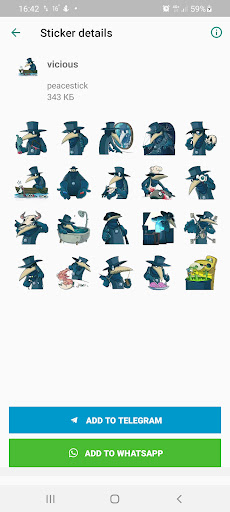 Vicious Stickers WASticker