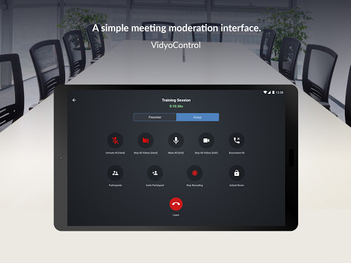 VidyoControl Screen 2