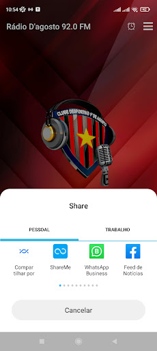 Rádio Dagosto 92.0 FM Screen 2