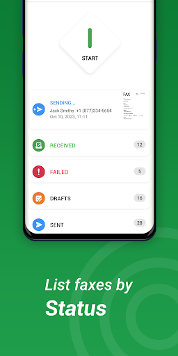 Screenshot of Tiny Fax - Send Fax from Phone