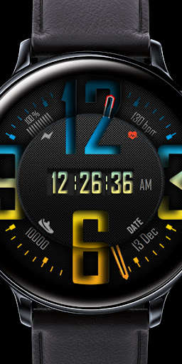 [SSP] Big Dial Watch Face screenshot 3