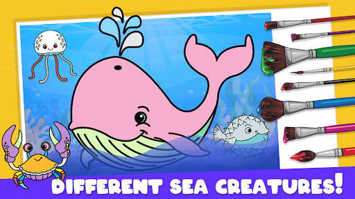 Coloring Book Games for Kids Screen 3
