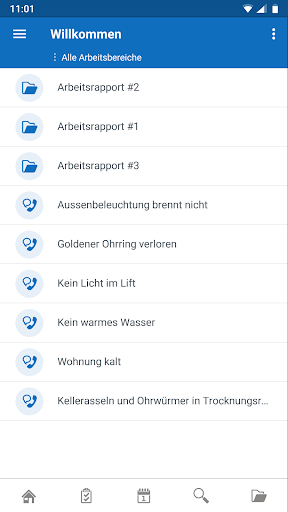 Android application Aduna screenshort