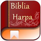 Bible & Harp with video and MP3 icon