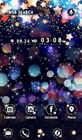 screenshot of Sparkle Star Theme +HOME