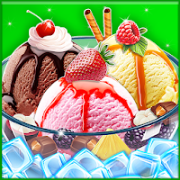 Street Ice Cream Shop - Summer