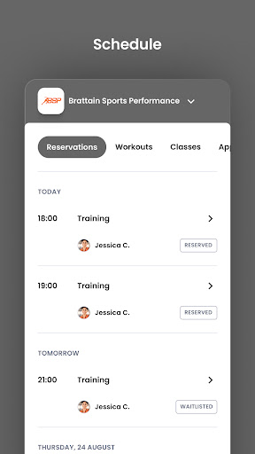 Brattain Sports Performance Screen 3