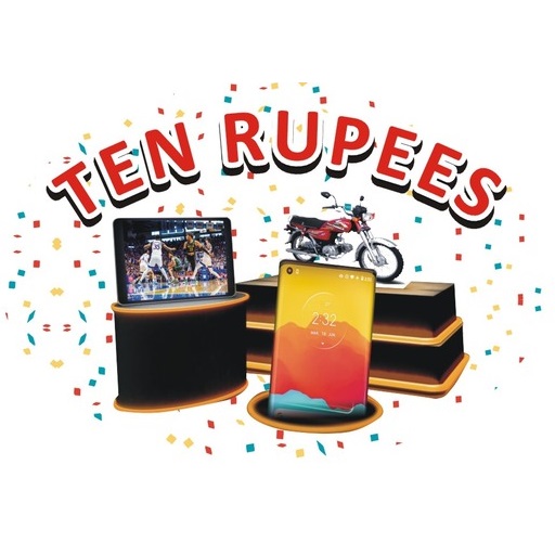 Ten Rupees - Lucky Draw logo