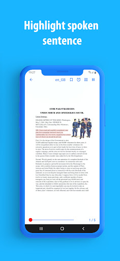 PDF Voice Reader Aloud Screen 2