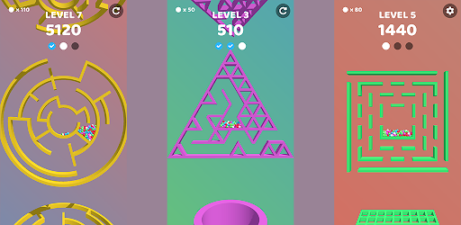 Roll Balls 3D:Rotate Maze Game