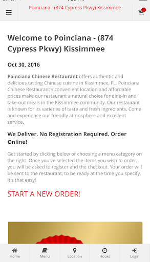 Android application Poinciana Chinese - Kissimmee screenshort