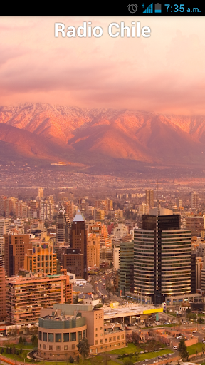 Android application Chile Radio screenshort