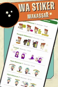 Stiker WA Bahasa Makassar
