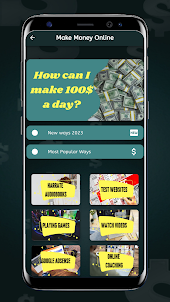Make Money Online -100 ways