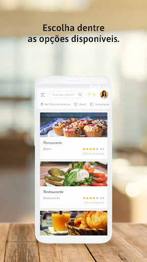 Tour Gourmet Screen 2