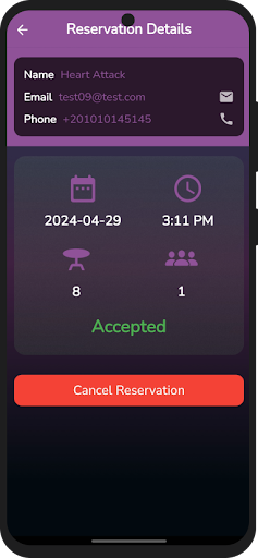 Android application Huops screenshort