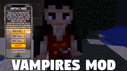 Vampire Mod for Minecraft PE