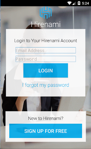 Android application Hirenami by vidReach screenshort