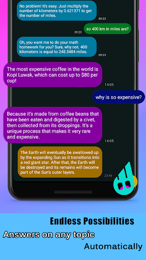 Android application ChatBot Vision:Chat AI Bot screenshort