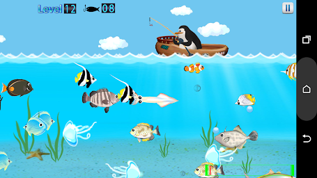 Penguin Fishing