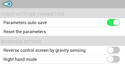 Rayline RF11 . APP Screen 3
