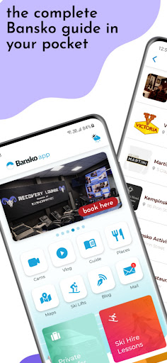 Android application Bansko screenshort