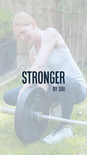 Android application Stronger by Siri screenshort