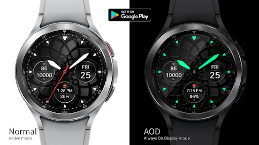 Kinetic Cluster watch face Screen 3