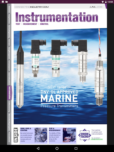 Instrumentation Monthly Screen 3