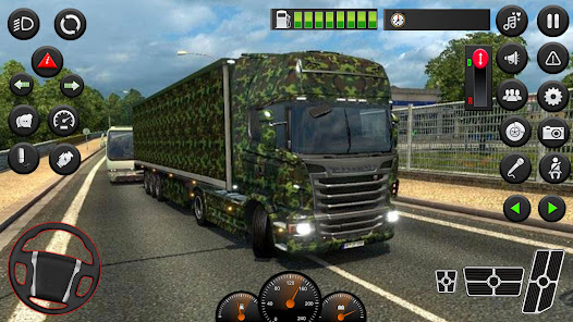 Captura de Pantalla 15 ruso ejército camión juego 3d android