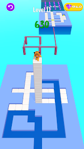 Stacky Run Dash 3D Stacky Game