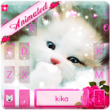 Live Cute Kitty Keyboard Theme icon