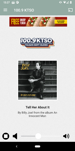 Android application 100.9 KTSO screenshort