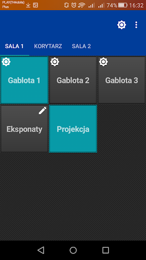 Android application PxMobile screenshort