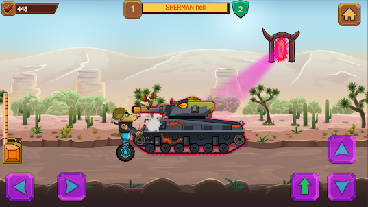 Tank Crasher: Tank Battle 2D