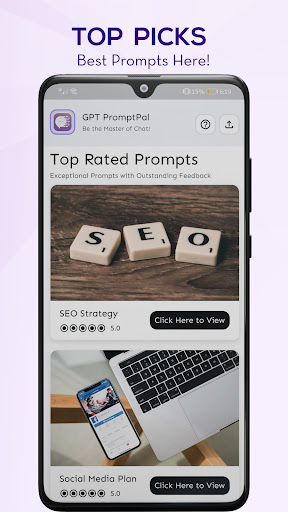 GPT PromptPal Screen 2