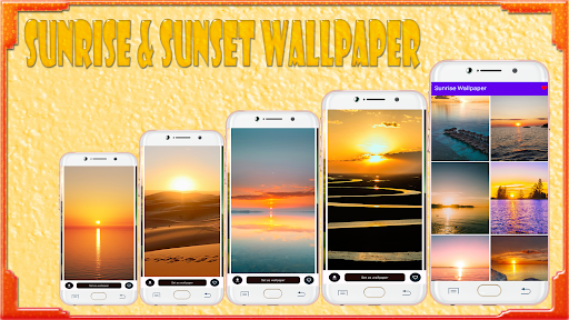 Android application Sunrise and Sunset Wallpaper screenshort