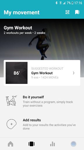 IHL Fitness Tracker Screen 2