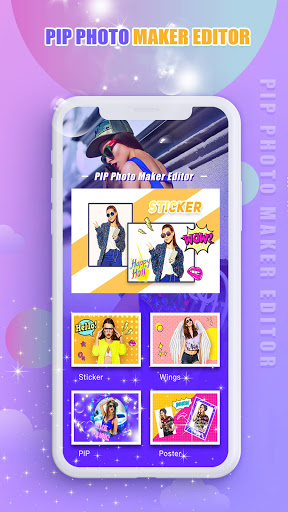 Android application PIP Photo Maker Editor screenshort