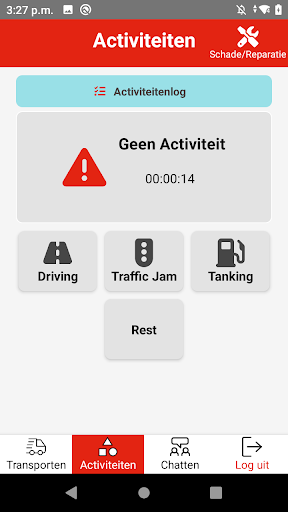 Android application HST Driver screenshort