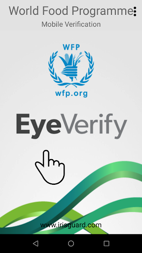 Android application WFP EyeVerify screenshort